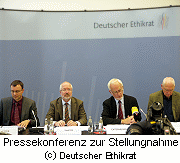 Bild Pressekonferenz zur Stellungnahme